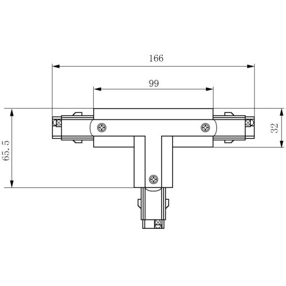 Соединитель Accessorises TRA005CT-31W-L