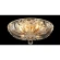 Светильник потолочный Crystal Lux DENIS D400 GOLD