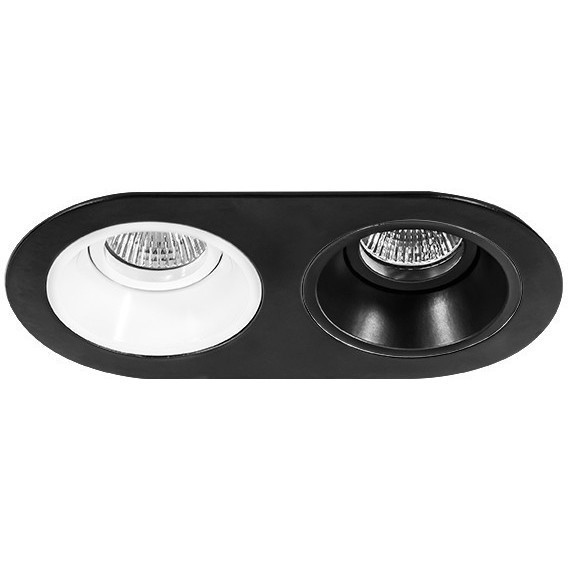 Встраиваемый светильник Lightstar D6570607 Domino под лампы 2xGU5.3 100W