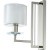 Бра Crystal Lux NICOLAS AP1 NICKEL/WHITE