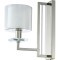 Бра Crystal Lux NICOLAS AP1 NICKEL/WHITE