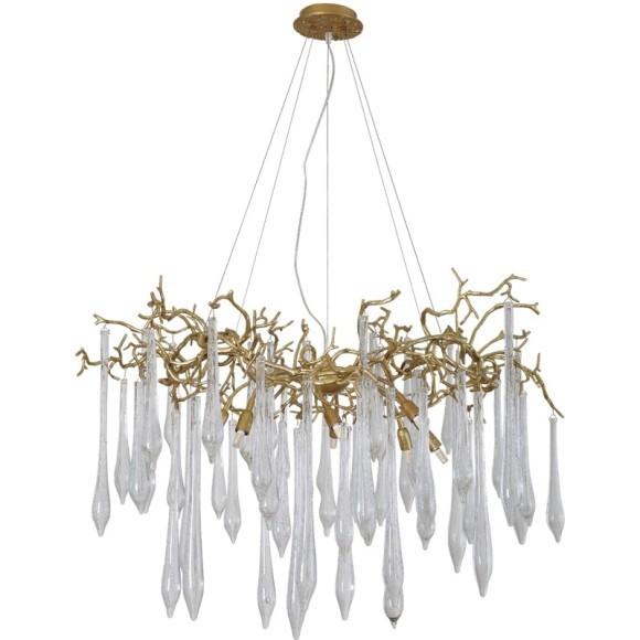 Люстра Crystal Lux REINA SP8 D1000 GOLD PEARL Люстра Crystal Lux REINA SP8 D1000 GOLD PEARL