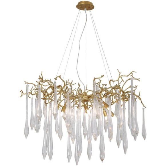 Люстра Crystal Lux REINA SP8 D1000 GOLD PEARL Люстра Crystal Lux REINA SP8 D1000 GOLD PEARL