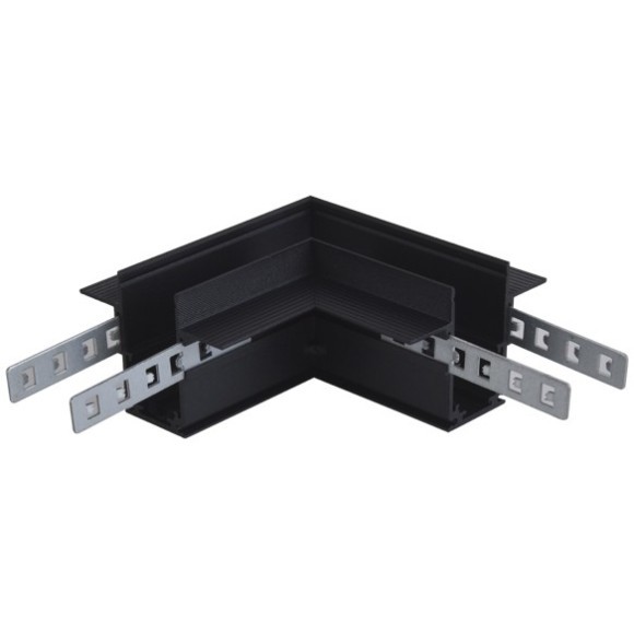 Соединитель угловой для встр. в ГКЛ 9мм шинопровода Space 48V Crystallux CLT 0.223 01 BL Соединитель угловой для встр. в ГКЛ 9мм шинопровода Space 48V Crystallux CLT 0.223 01 BL