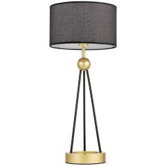 Интерьерная настольная лампа Belforte LDT 5527 GD+BK Интерьерная настольная лампа Belforte LDT 5527 GD+BK