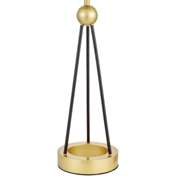 Интерьерная настольная лампа Belforte LDT 5527 GD+BK