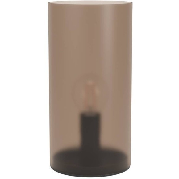 901067 Настольная лампа GEO, 1х40W (E14), ?100, H600, стекло, пластик, песочный 901067 Настольная лампа GEO, 1х40W (E14), ?100, H600, стекло, пластик, песочный