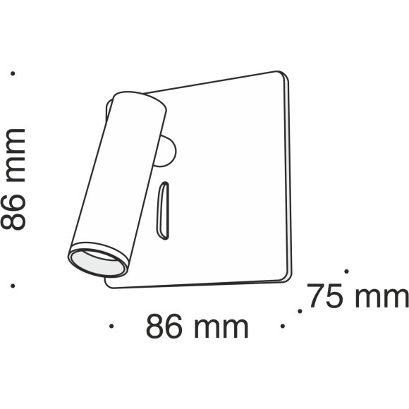 Настенный светильник (бра) Technical C040WL-L3N3K Настенный светильник (бра) Technical C040WL-L3N3K
