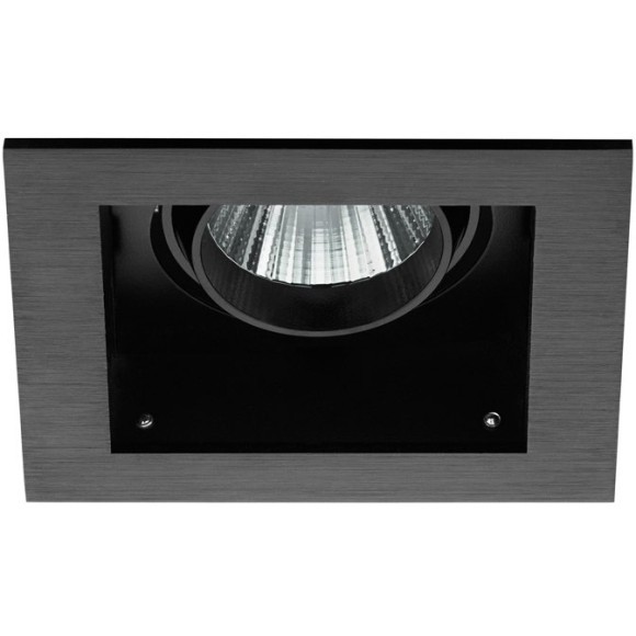 Черный встраиваемый спот EGLO BISCARI 61608, встроенный LED 4000К, CRI >80Ra, 723Лм, угол 28°, корпус из литого алюминия, размер 120 × 120 × 95 мм, глубина встройки 105 мм, угол рассеивания 28° Черный встраиваемый спот EGLO BISCARI 61608, встроенный LED 4000К, CRI >80Ra, 723Лм, угол 28°, корпус из литого алюминия, размер 120 × 120 × 95 мм, глубина встройки 105 мм, угол рассеивания 28°