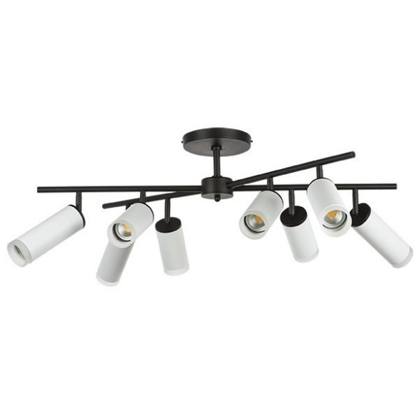 Люстра на штанге Lightstar LR7283648640 Rullo под лампы 8xGU10 400W