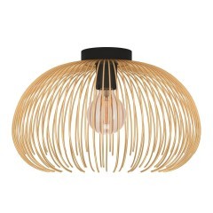 900165 Потолочный светильник VENEZUELA, 1x40W(E27), сталь, черный, золотой