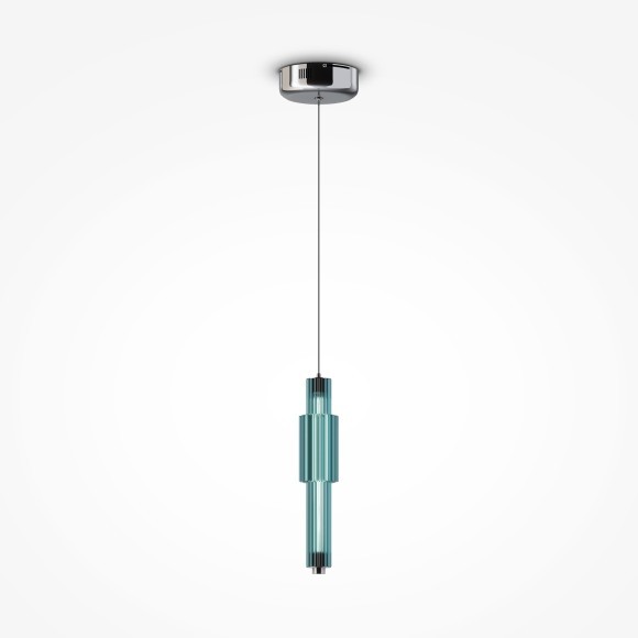 Подвесной светильник цилиндр Maytoni MOD308PL-L9BL3K Verticale светодиодный LED 8W