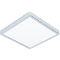 901767 Светод настенно-потолочн свет-к с рег-кой цветовой темп-ры FUEVA 6, 13W(LED),IP44 , 2700K, 4000K, 6500K, 2100lm, сталь, хром, белый