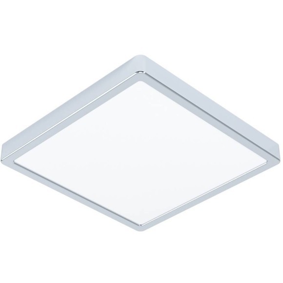 901767 Светод настенно-потолочн свет-к с рег-кой цветовой темп-ры FUEVA 6, 13W(LED),IP44 , 2700K, 4000K, 6500K, 2100lm, сталь, хром, белый