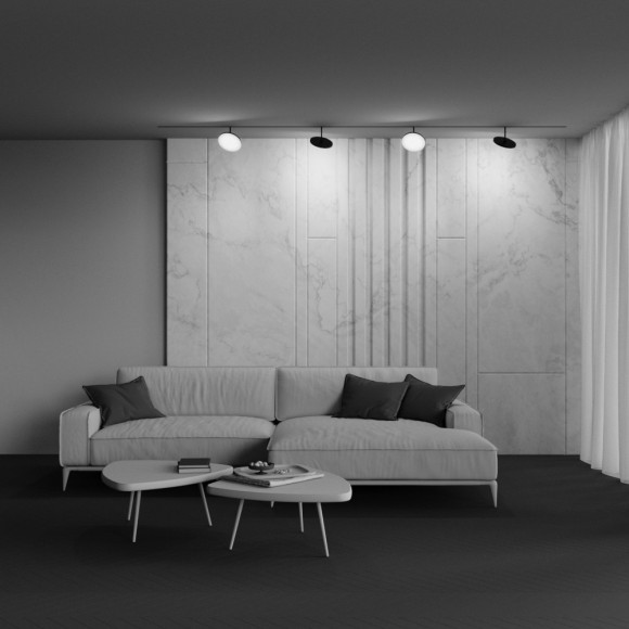 TR131-2-15W3K-B Трековый магнитный светодиодный светильник Maytoni Exility CRI90+ 3000К 712Лм 120° 15Вт