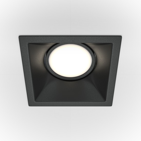 Встраиваемый светильник Maytoni DL029-2-01B Dot под лампу 1xGU10 50W