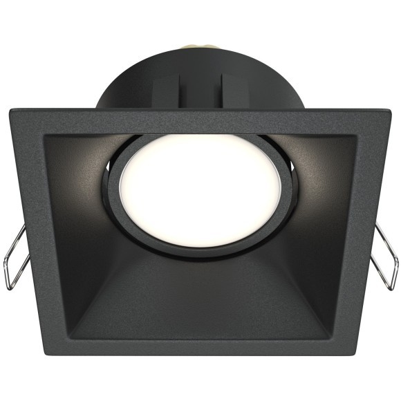 Встраиваемый светильник Maytoni DL029-2-01B Dot под лампу 1xGU10 50W