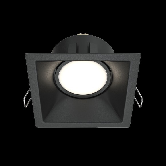 Встраиваемый светильник Maytoni DL029-2-01B Dot под лампу 1xGU10 50W