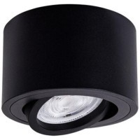 Накладной светильник Arte Lamp UNITO A2260PL-1BK IP44 (только для LED модулей ORE!)