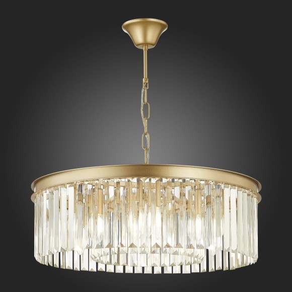 SL1624.203.08 Люстра подвесная ST-Luce шампань/прозрачный E14 6*40W ERCOLANO SL1624.203.08 Люстра подвесная ST-Luce шампань/прозрачный E14 6*40W ERCOLANO