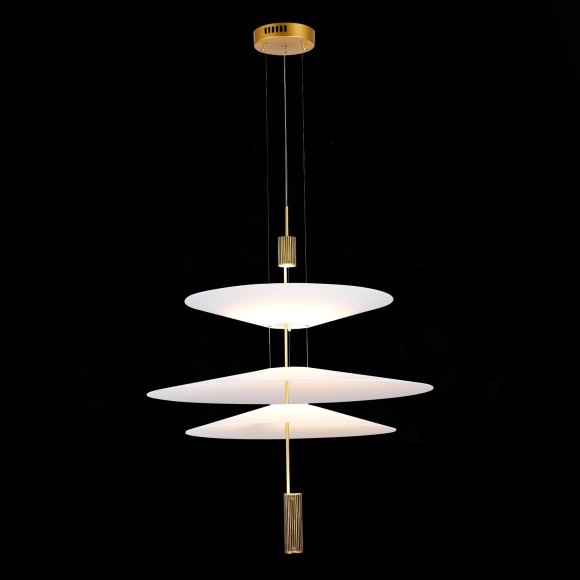 SL6101.223.01 Люстра подвесная ST-Luce Золотистый/Белый LED 1*15W 3000K ISOLA SL6101.223.01 Люстра подвесная ST-Luce Золотистый/Белый LED 1*15W 3000K ISOLA