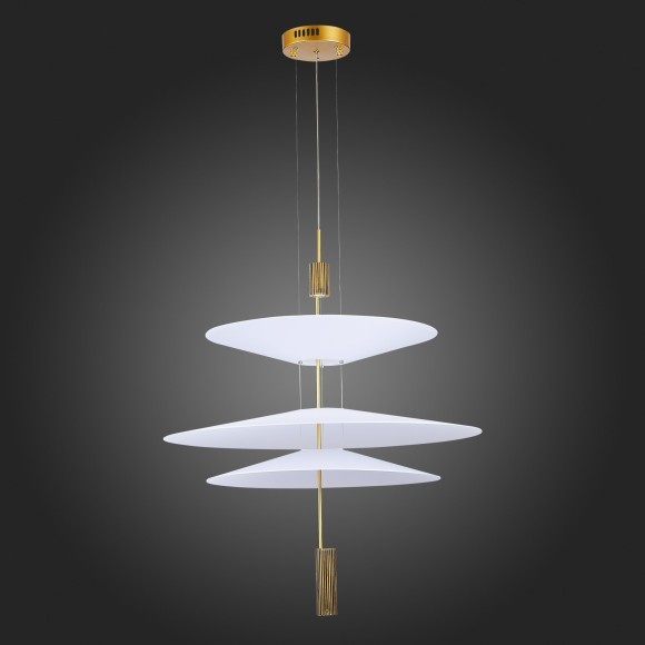 SL6101.223.01 Люстра подвесная ST-Luce Золотистый/Белый LED 1*15W 3000K ISOLA SL6101.223.01 Люстра подвесная ST-Luce Золотистый/Белый LED 1*15W 3000K ISOLA