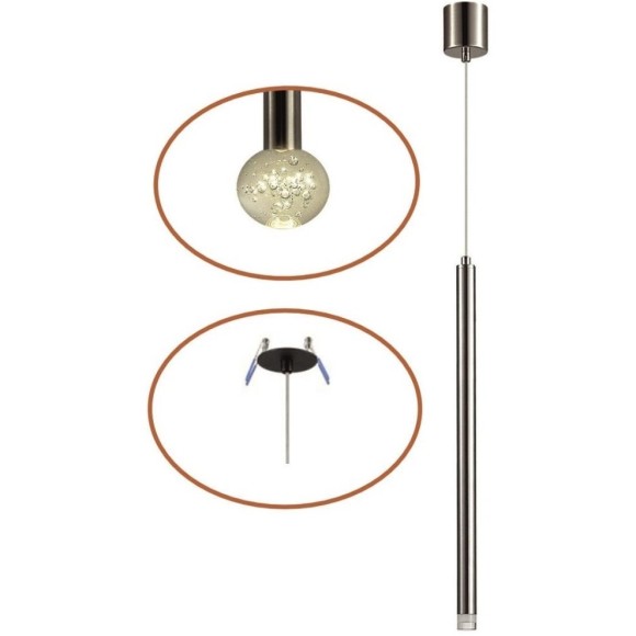 4375/3LA  Подвесной светильник Odeon Light HIGHTECH IP20 LED 3W 400Лм Ra90 3000K 220-240V FIANO