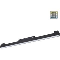 359619 Трековый светильник Novotech SHINO с переключ. цв. темпер. IP20 LED Ra90 Lm900 3000К\4000К\6000К 20W 48V FLUM 359619 Трековый светильник Novotech SHINO с переключ. цв. темпер. IP20 LED Ra90 Lm900 3000К\4000К\6000К 20W 48V FLUM