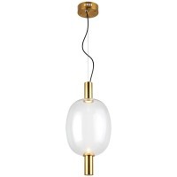 SL1582.313.01 Светильник подвесной ST-Luce Бронзовый/Прозрачный LED 1*7W 2700K ALLENORE