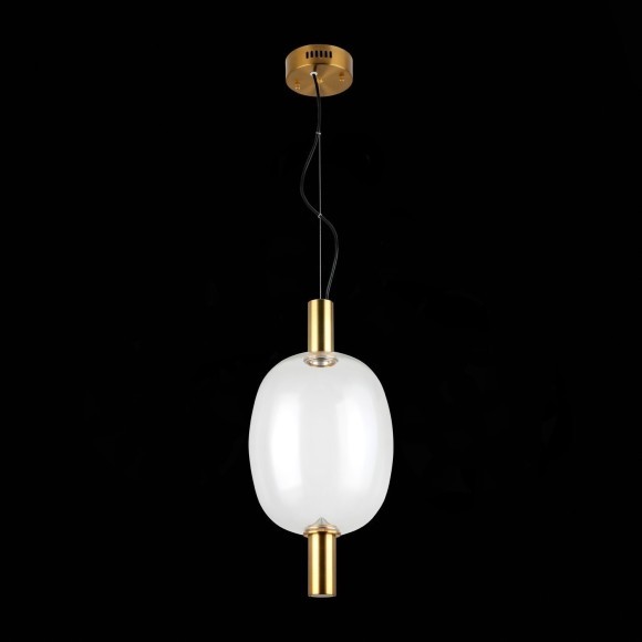 SL1582.313.01 Светильник подвесной ST-Luce Бронзовый/Прозрачный LED 1*7W 2700K ALLENORE