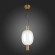 SL1582.313.01 Светильник подвесной ST-Luce Бронзовый/Прозрачный LED 1*7W 2700K ALLENORE