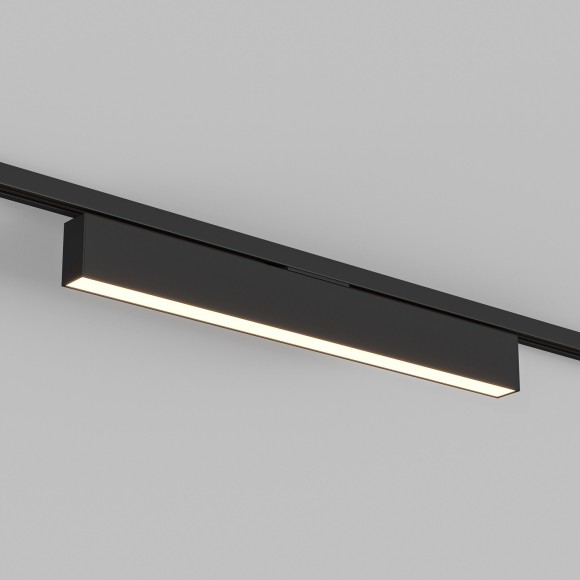 Однофазный двужильный светодиодный трековый светильник Denkirs DK6630-BK SOLID Hals 3000К 1560Лм CRI90+ 120° 20Вт