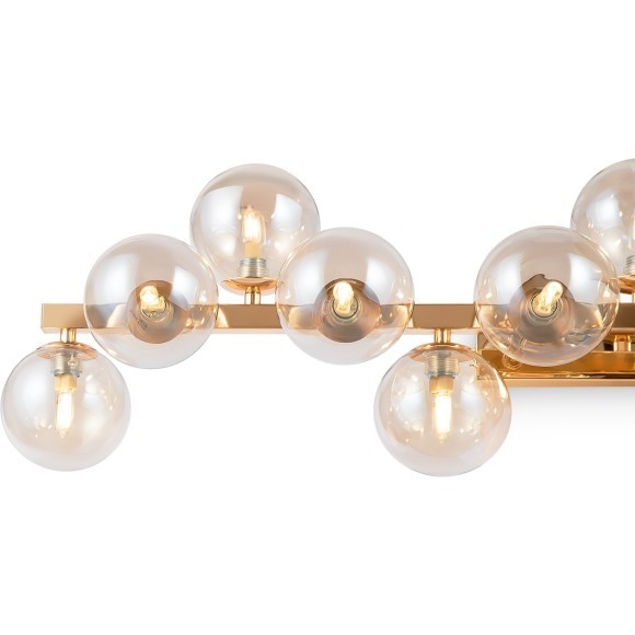 Большой настенный светильник с шарообразными плафонами Maytoni MOD547WL-13G