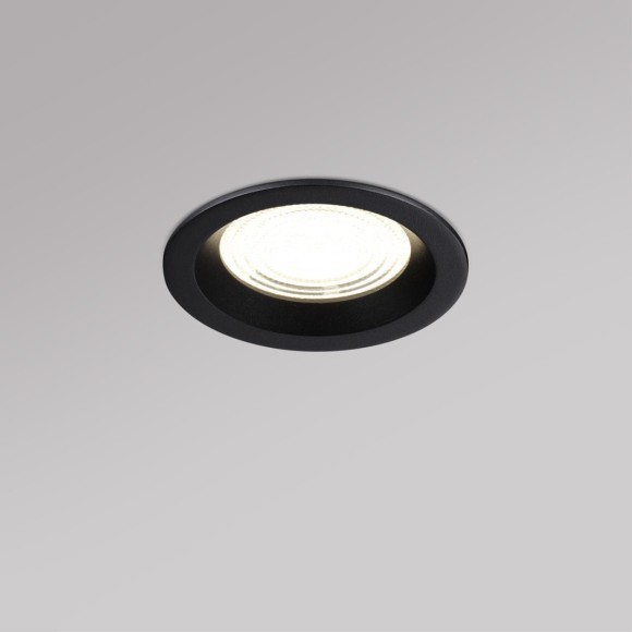 359843 Черный круглый светодиодный светильник с перекл. цв. температуры 10W 1100Лм 2700;3200;4000К 120° UGR16 CRI93 IP44 Novotech FLUO 359843 Черный круглый светодиодный светильник с перекл. цв. температуры 10W 1100Лм 2700;3200;4000К 120° UGR16 CRI93 IP44 Novotech FLUO