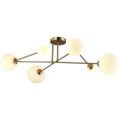 SLE2211-302-06 Светильник потолочный Латунь/Белый G9 LED 6*5W FANTINI SLE2211-302-06 Светильник потолочный Латунь/Белый G9 LED 6*5W FANTINI