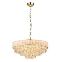 Хрустальная подвесная классическая люстра Favourite Raffinato 4783-12P