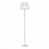 SL1756.105.01 Торшер ST-Luce Хром/Светло-серый E14 1*40W (из 2-х коробок) BELLO