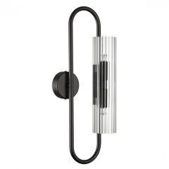 6561/2W SUSPENTIONI LN24 черный/прозрачный/металл/стекло Бра G9 2*20W 220V TORONTO 6561/2W SUSPENTIONI LN24 черный/прозрачный/металл/стекло Бра G9 2*20W 220V TORONTO