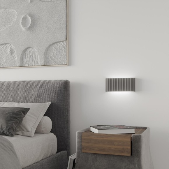 359401 OVER NT24 000 белый Светильник настенный с переключателем цв.температуры IP20 LED 8W 220V 3000/4000/6000K YESO