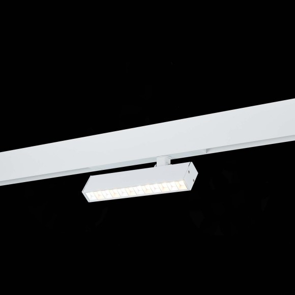 ST656.596.09 Трековый магнитный светодиодный SMART (Алиса, Siri, Bluetooth, Wi-Fi) светильник ST-Luce Skyline 220V CRI90+ 2700-6000К 700Лм 24° 9Вт ST656.596.09 Трековый магнитный светодиодный SMART (Алиса, Siri, Bluetooth, Wi-Fi) светильник ST-Luce Skyline 220V CRI90+ 2700-6000К 700Лм 24° 9Вт