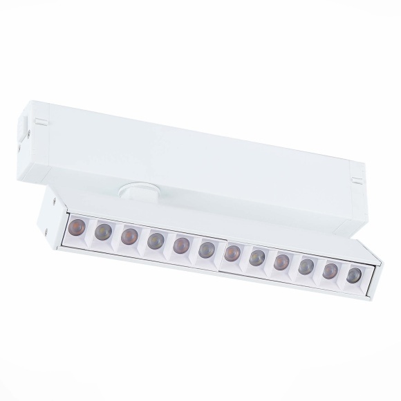 ST656.596.09 Трековый магнитный светодиодный SMART (Алиса, Siri, Bluetooth, Wi-Fi) светильник ST-Luce Skyline 220V CRI90+ 2700-6000К 700Лм 24° 9Вт ST656.596.09 Трековый магнитный светодиодный SMART (Алиса, Siri, Bluetooth, Wi-Fi) светильник ST-Luce Skyline 220V CRI90+ 2700-6000К 700Лм 24° 9Вт