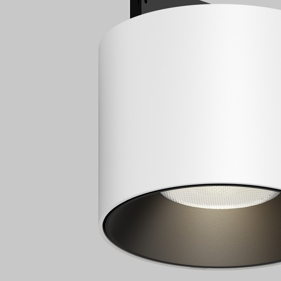 TR188-1-5W4K-M-BW Ультратонкий трековый магнитный светодиодный светильник Maytoni Levity CRI90+ 4000К 380Лм 36° 5Вт