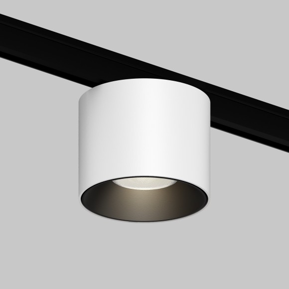 TR188-1-5W4K-M-BW Ультратонкий трековый магнитный светодиодный светильник Maytoni Levity CRI90+ 4000К 380Лм 36° 5Вт