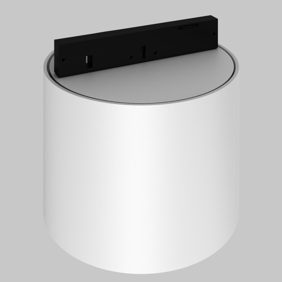 TR188-1-5W4K-M-BW Ультратонкий трековый магнитный светодиодный светильник Maytoni Levity CRI90+ 4000К 380Лм 36° 5Вт