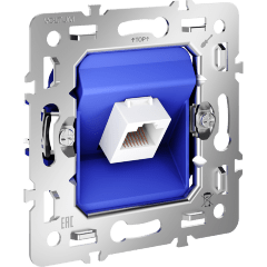 Механизм розетки компьютерной RJ45 кат.6, S70