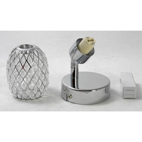 Спот настенный Lussole GRLSP-0122 JEDDITO IP21 под лампу 1xG9 5W