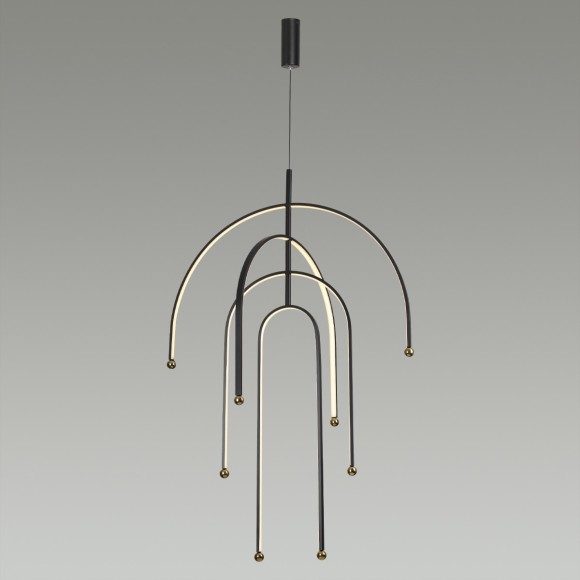 Подвесной светильник (регулируемые рожки) LED 95W 3000K Odeon Light MEMFI 6633/95L Подвесной светильник (регулируемые рожки) LED 95W 3000K Odeon Light MEMFI 6633/95L