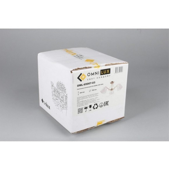 Потолочная люстра 650 OML-65007-03