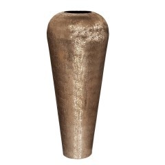 421196 MIYAZAKI Ваза декоративная алюминий золотой металл