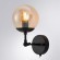 Бра Arte Lamp A1664AP-1BK Bolla под лампу 1xE14 40W